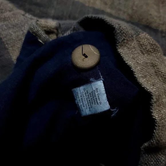 SOLD - Yasuko Kurisaka 1990s (L-XXL) Woven Cardigan Kimono - Picture 9 of 9